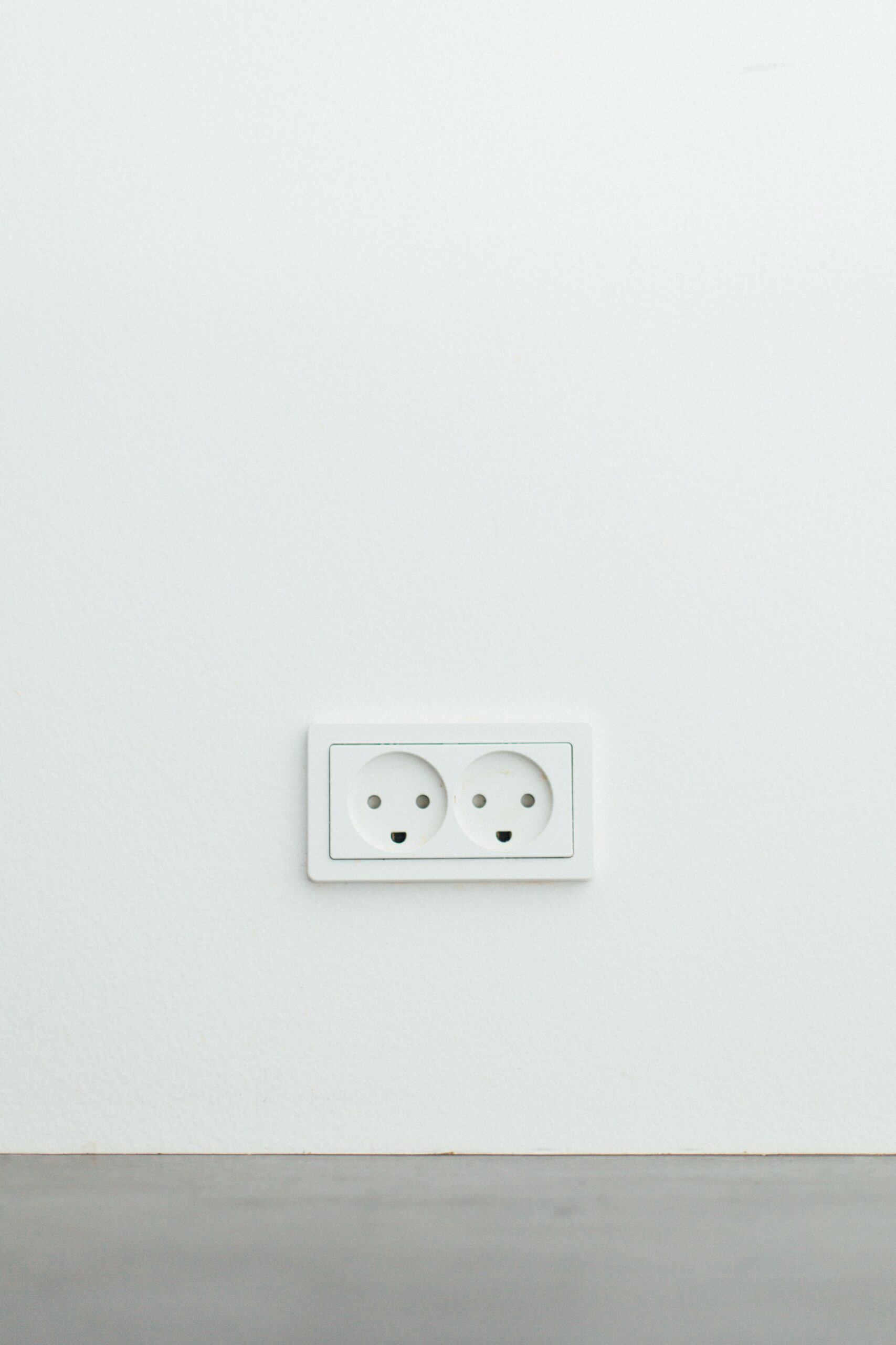 Outlets in the wall.