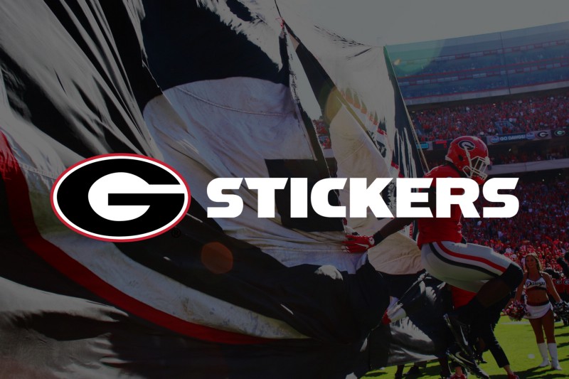 UGA Stickers is Ready for the Rose Bowl