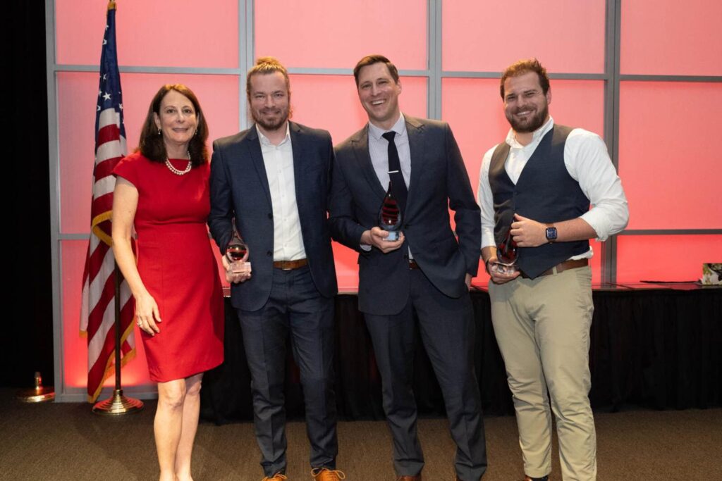 Chris, Tyler, and John AI Teaching Award